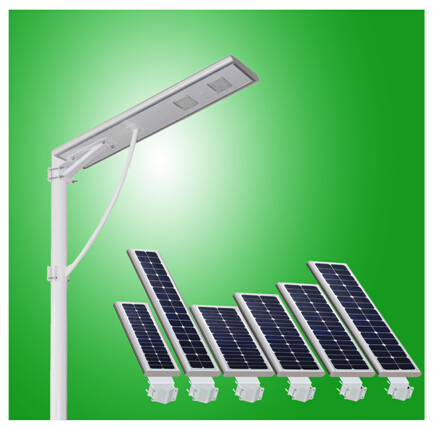 20W,Integrated Solar LED Street Light all in,5-6days