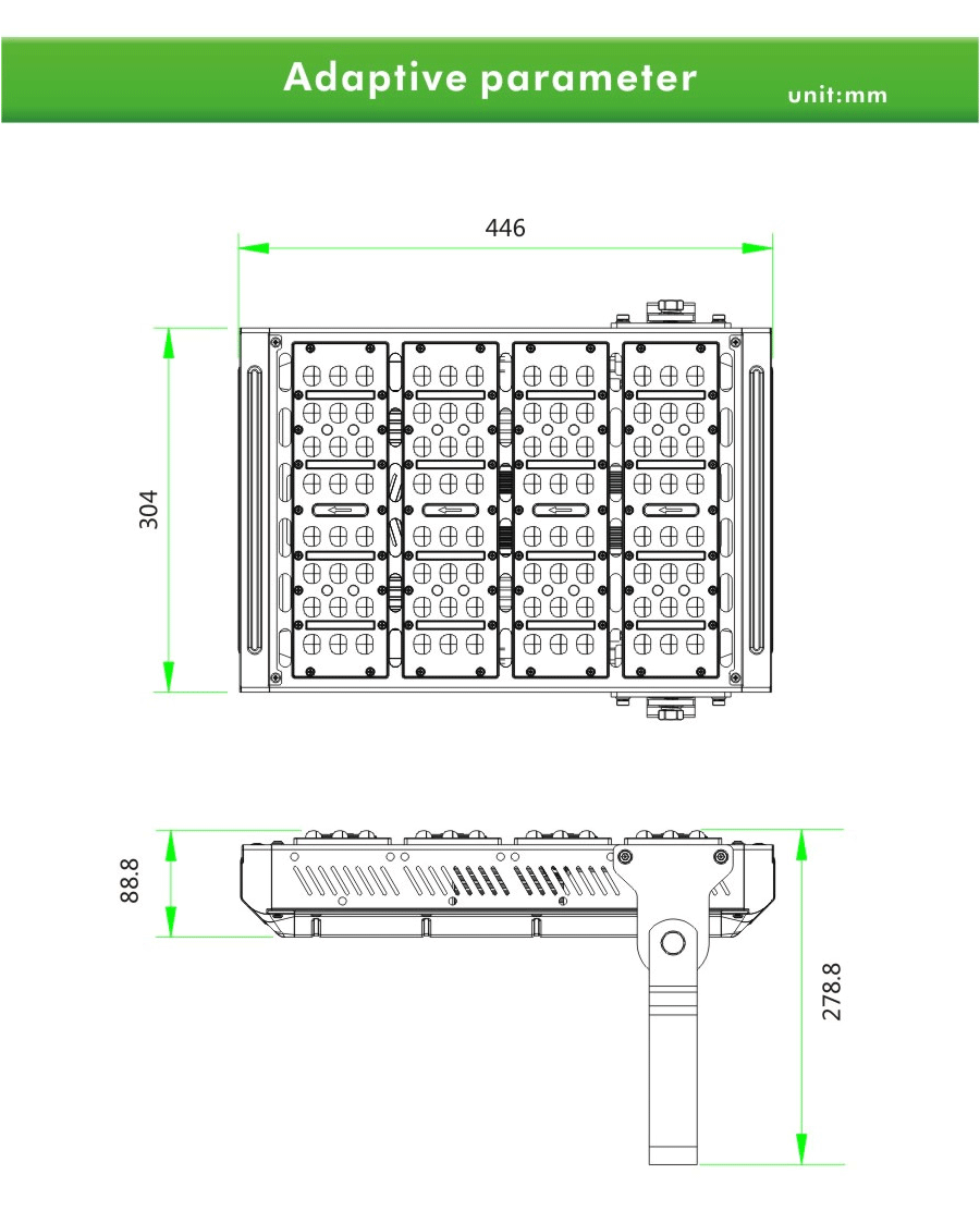 160W CUL LED FLOOD LIGHT