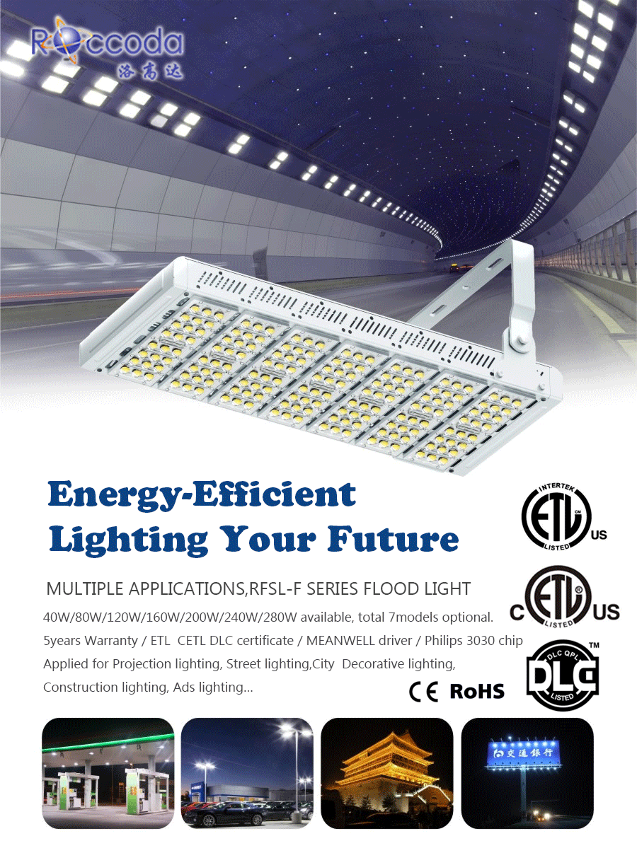 280W ETL LED FLOOD LIGHT